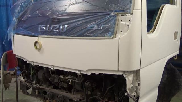 ISUZU ELF перепокраска.mp4 смотреть онлайн