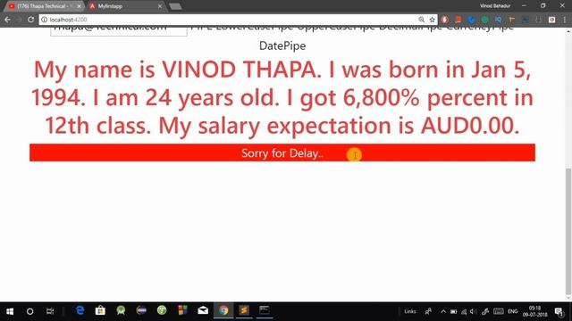 Angular 5 Tutorial in Hindi Part 14: Angular 5 ngClass in Hindi | NgClass Directive in Angular 5 смотреть онлайн