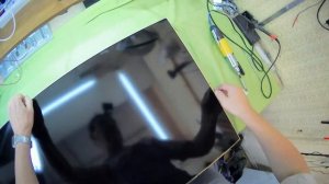 Разборка ЖК экрана-матрицы телевизора.