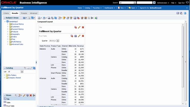 D BICS Creating Groups Using Oracle BI Cloud Service смотреть онлайн