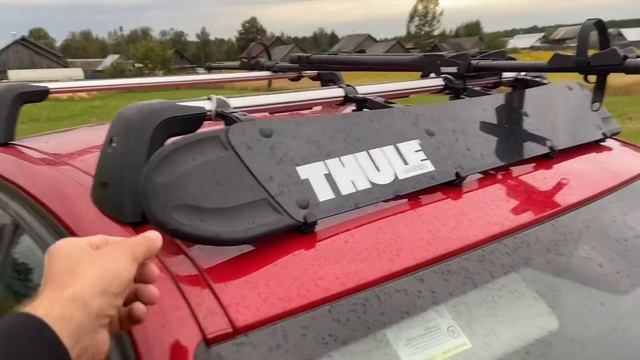 Обзор вело багажника Thule на крышу машины. Отзывы и советы. Плюсы и минусы. И нужен ли он вообще?? смотреть онлайн