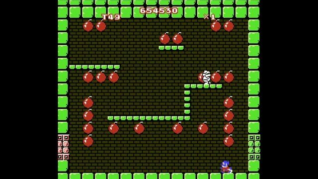 NES: Mighty Bomb Jack: Stage 6 Walkthrough. [HD] смотреть онлайн