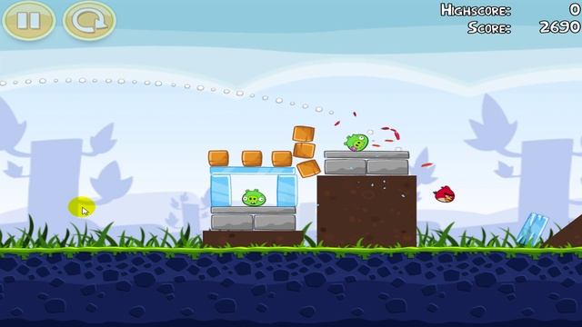 Český GamePlay | Angry Birds | Google Chrome Beta | PC | Level 1 - 10 | Full HD смотреть онлайн