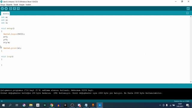 ARDUİNO DERSLERİ -5 | İNT FLOAT ve STRİNG ile dört işlem смотреть онлайн