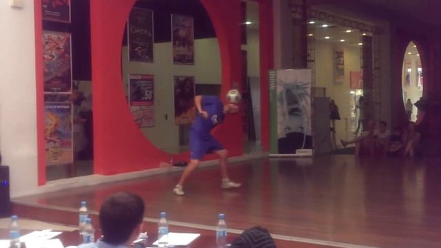 Freestyle Football выступление, Днепропетровск 26.07.2014 смотреть онлайн