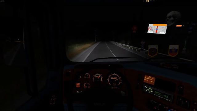 ETS 2 | Рейс из Великобритании в Данию на DAF-95XF смотреть онлайн