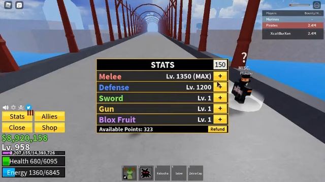 How to refund with fragment|Get title "Jack of all trades", and increase crew capacity|Blox Fruit смотреть онлайн