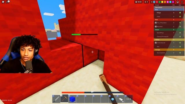 TROLLING My LITTLE BROTHER With A VOICE CHANGER.. (Roblox Bedwars) смотреть онлайн