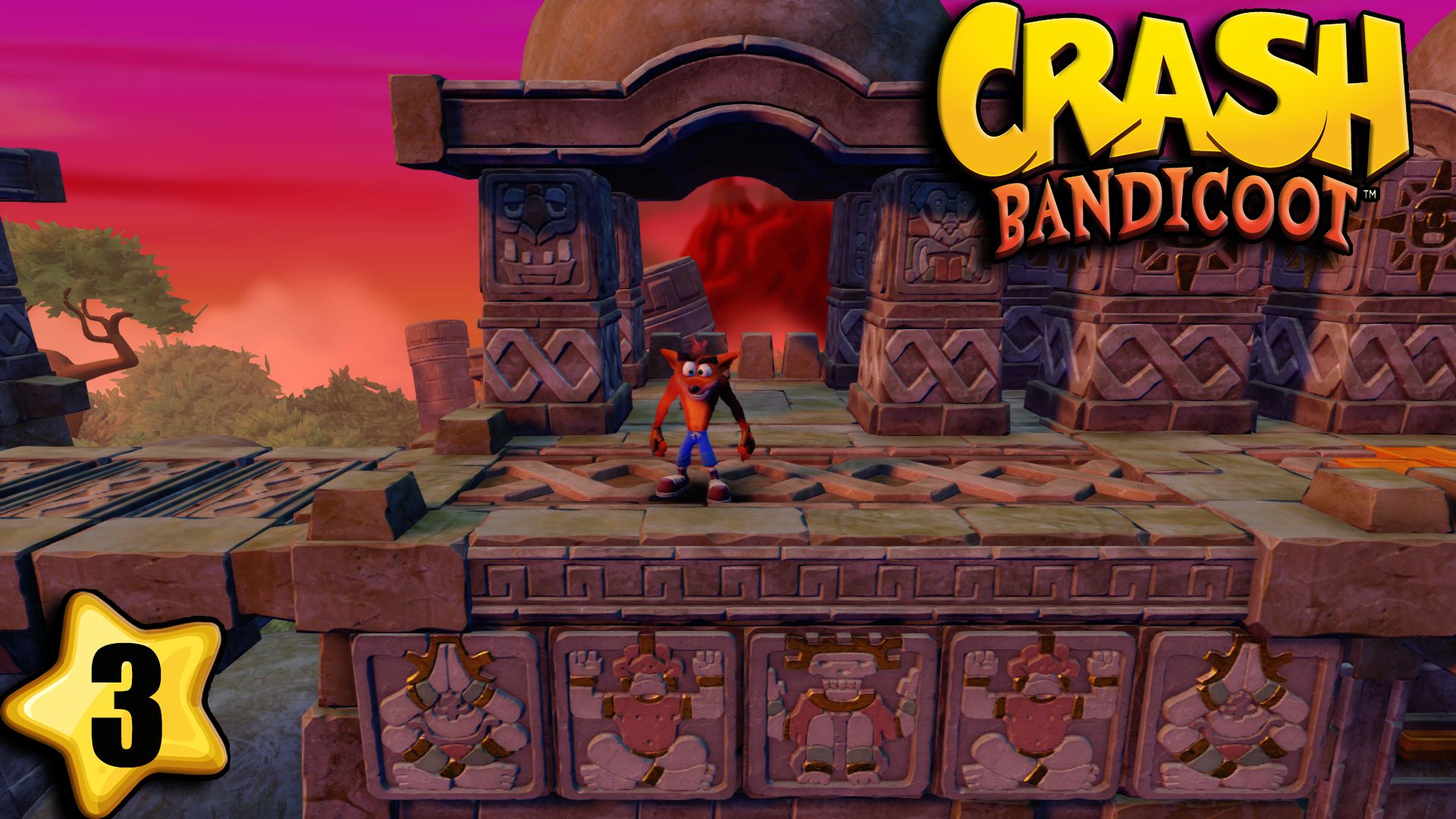 Падаем как профи прохождение Crash Bandicoot Remake #3