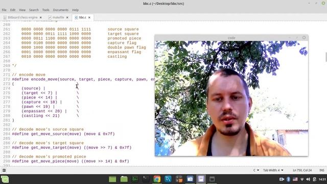 Bitboard CHESS ENGINE in C: intro смотреть онлайн