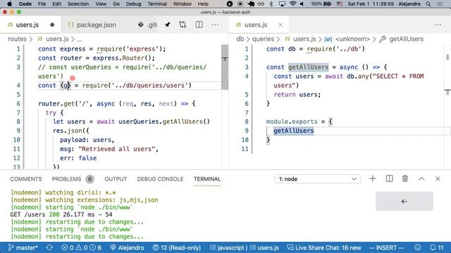 Back-End User Authentication - Initial Setup - Pt1 смотреть онлайн