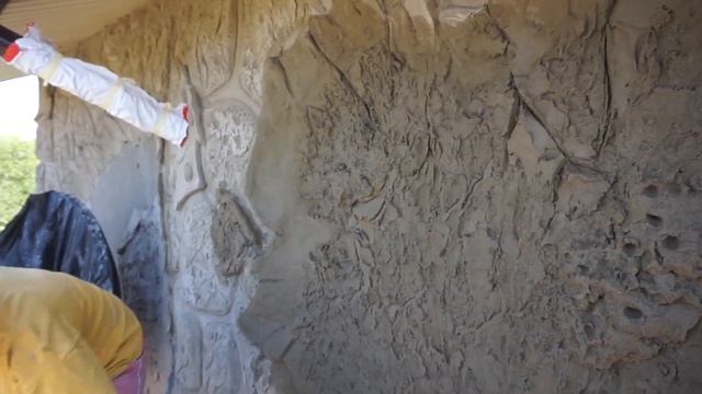 оформление фасада дома утеплённого пенопластом декоративная штукатурка ар бетоном, оформление окон смотреть онлайн