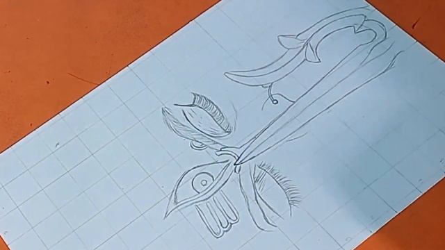 Draw With Me Durga Mata Drawing | Outline Tutorial смотреть онлайн