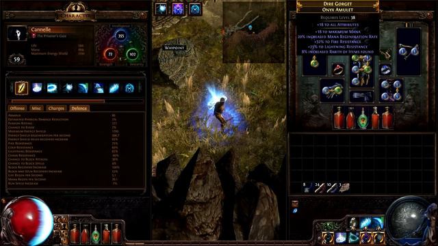 Path of Exile - Explaining My Frost Witch in Detail смотреть онлайн