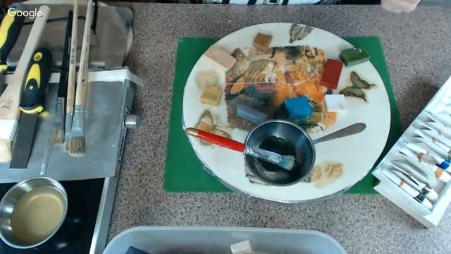 #Наталья Большакова декупаж МК Webinar Энкаустика Невероятные текстуры и градиенты смотреть онлайн