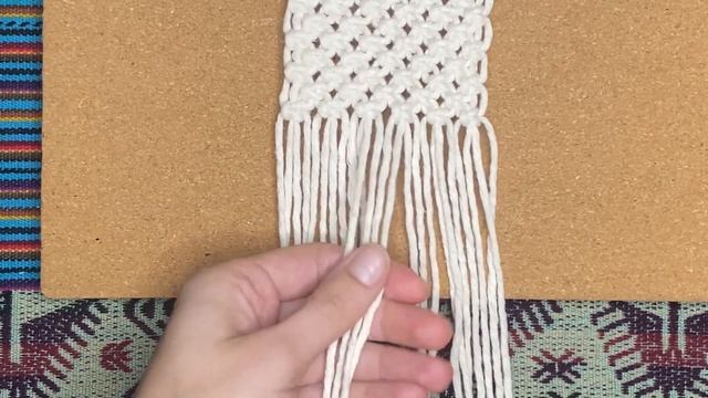 Elegant macramé phone bag/Funda elegante para celular de macramé смотреть онлайн