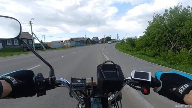 Поездка из Екатеринбурга в Шадринск на электро велосипеде 48 смотреть онлайн
