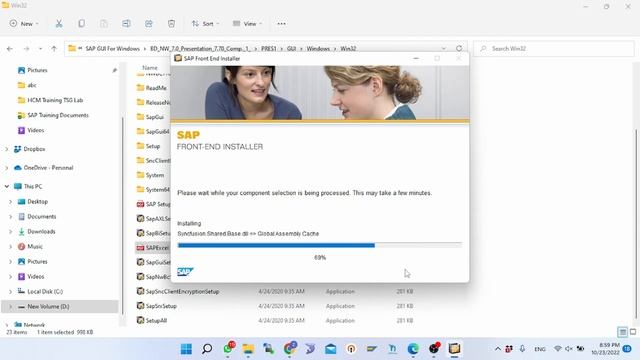 ERP SAP HCM Training Class-1 | How to Install sap gui on windows 10? смотреть онлайн