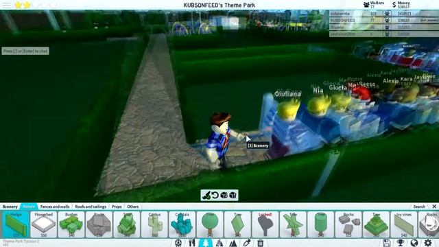 ВСЕ АТТРАКЦИОНЫ КРОМЕ АМ.ГОРОК - ЗА 1 СЕРИЮ ! - Мой Парк в Roblox 1 СЕРИЯ - THEME PARK TYCOON2 смотреть онлайн