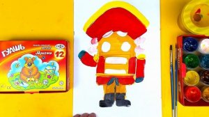 ЩЕЛКУНЧИК из Сказки - урок рисования для детей от РыбаКит