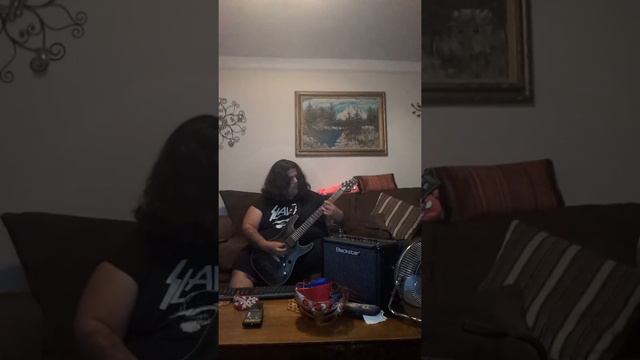 Demo of the Schecter C-1 platinum/ SLAYER COVER!! SPILL THE BLOOD!! смотреть онлайн