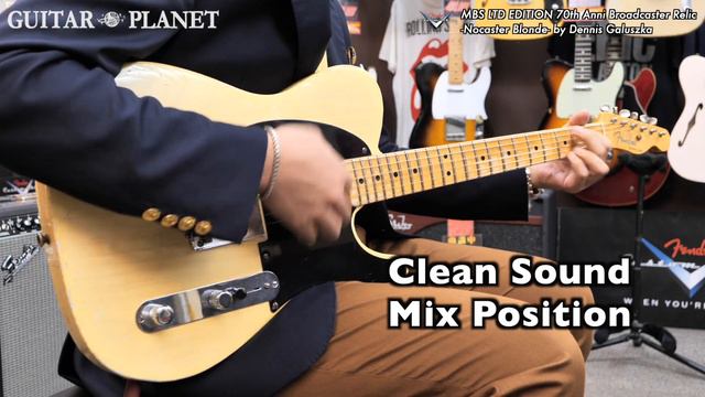 【SOLD】MBS LIMITED EDITION 70th Anniversary Broadcaster Relic -Nocaster Blonde- by Dennis Galuszka смотреть онлайн