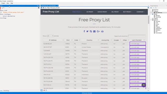 Scraping a Free Proxy List смотреть онлайн