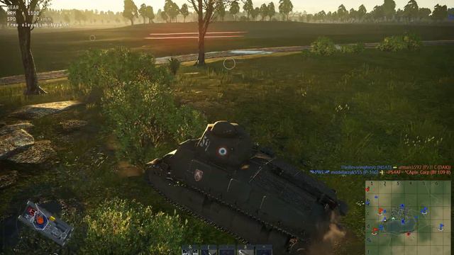 WAR THUNDER FR - ESSAIS & IMPRESSIONS: Char Français S.35 SOMUA смотреть онлайн