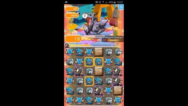 [Pokémon Shuffle] Mega Aerodactyl stage 180 смотреть онлайн