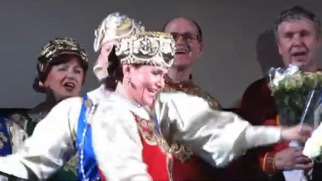 Русская кадриль - ансамбль "Жарптица" и народные артисты Росси смотреть онлайн