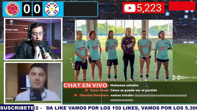 COLOMBIA VS PARAGUAY En Vivo Hoy 🔴 Sudamericano sub 17 Fase final Partido en vivo смотреть онлайн