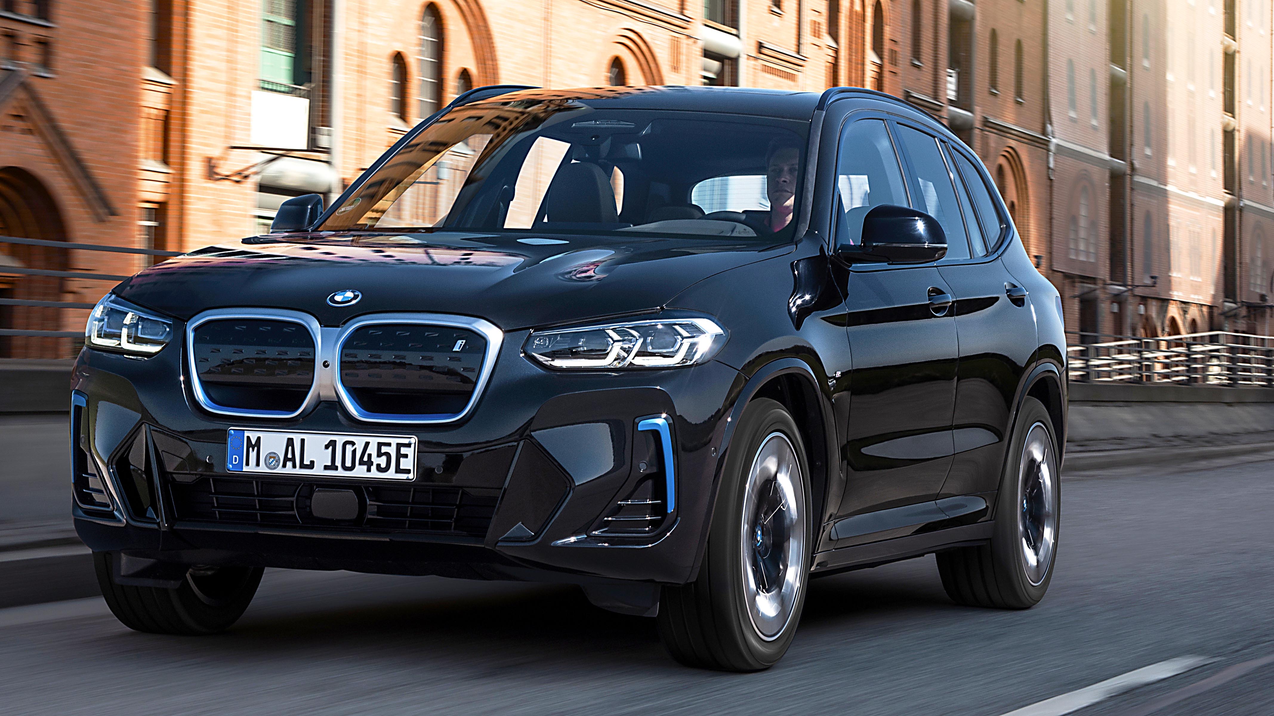 New BMW IX3 Facelift 2022 - Вождение, Звук!
