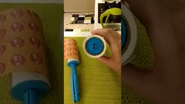 Клейкий ролик для чистки одежды от Green Leaf! смотреть онлайн