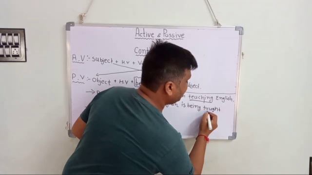 Active passive voice of continuous present and past смотреть онлайн