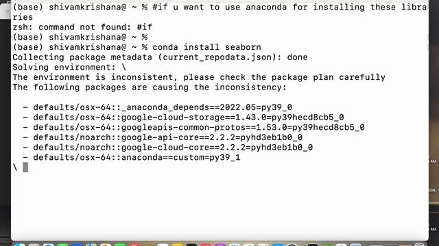 Install Anaconda Python, Jupyter Notebook on MacOS смотреть онлайн