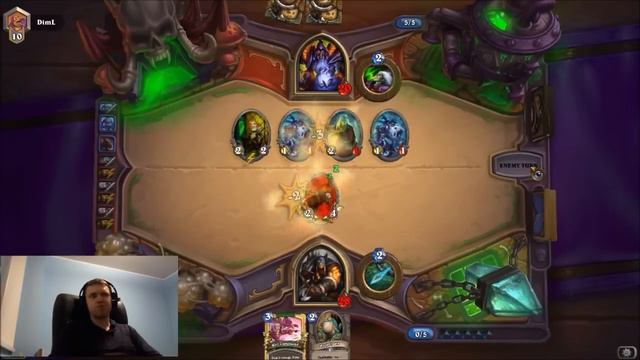 Папич играет в Hearthstone с вебкой смотреть онлайн