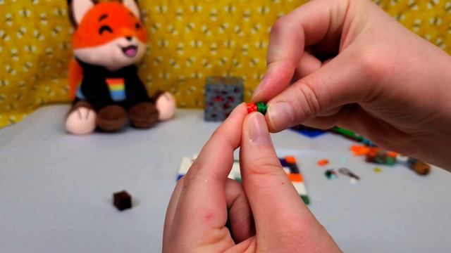 Building Lego Minecraft - The Fox Lodge | ASMR Build Along