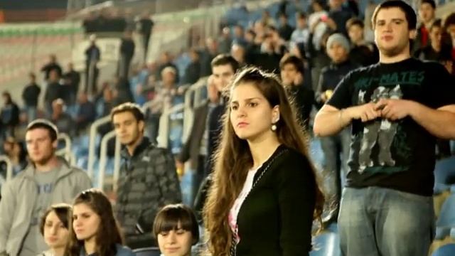 flash mob on Stadium - Tbilisi State Medical University смотреть онлайн