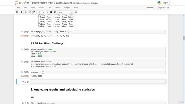 Simulating Real World Problems with Python (3 Solution Part 2) смотреть онлайн