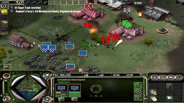 Axis and Allies (2004) Allied mission #6 - Operation Overlord, hard difficulty смотреть онлайн