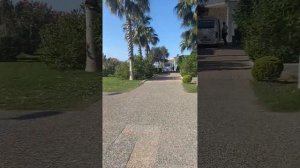 Side Glamour Resort & SPA 5* .Обзор дорога до пляжа.