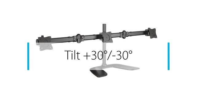 Triple-Monitor Desktop Stand - Articulating - ARMBARTRIO2 | StarTech.com смотреть онлайн