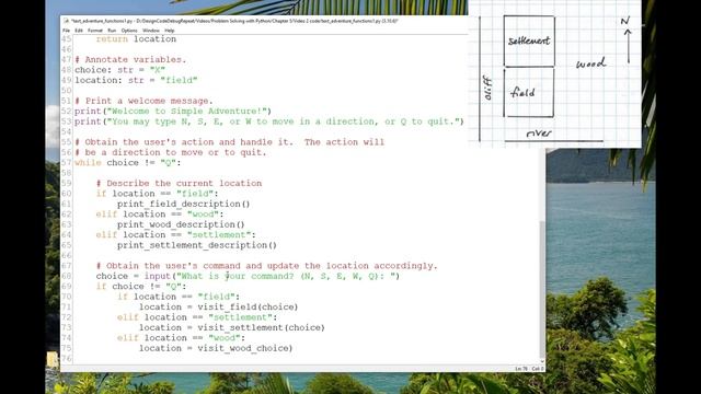 Functions with parameters and return values in Python Problem Solving w/Python Ch 5 Lecture 2 смотреть онлайн