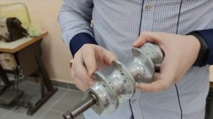 Устройство, разборка и сборка промышленной мясорубки МИМ 300