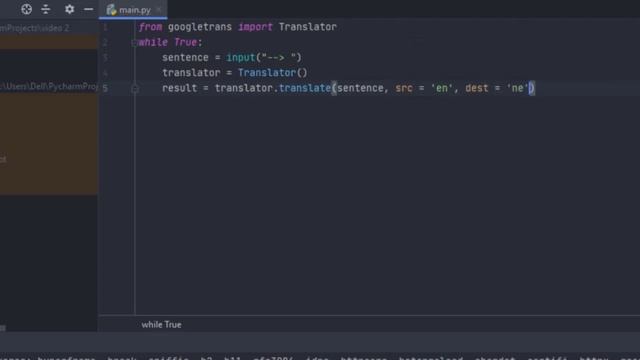 How to make a Translator with python in just 3 minutes. смотреть онлайн