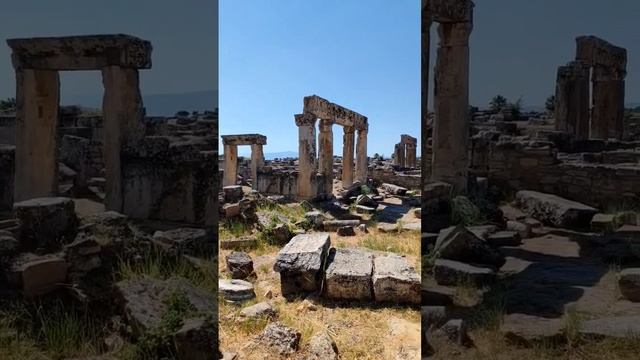 ИЕРАПОЛИС. СЕВЕРНЫЕ ВОРОТА. АНТИЧНЫЙ ГОРОД. ТУРЦИЯ смотреть онлайн