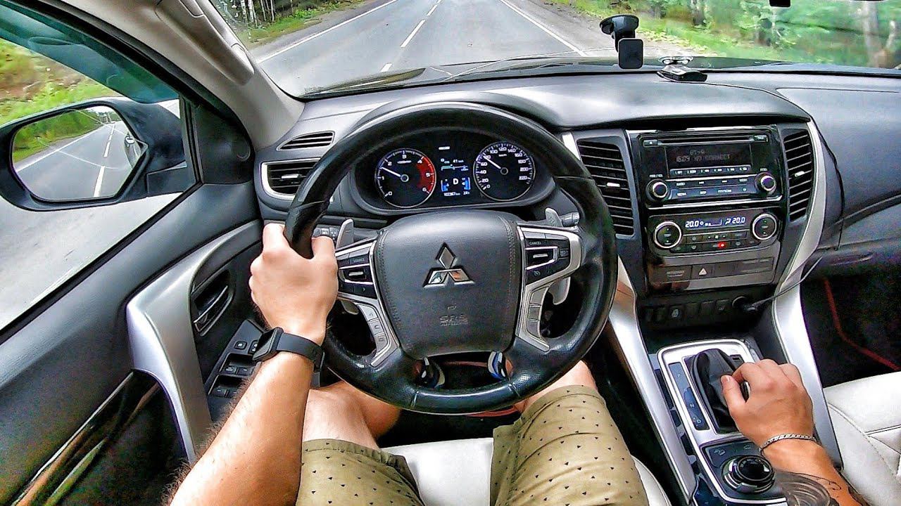 2018 Mitsubishi Pajero Sport 2.4D AT - POV TEST DRIVE смотреть онлайн
