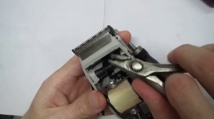 MOSER 1400 - выставление малого ножа при перекосе