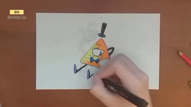 Как Нарисовать Билла Шифра из Гравити Фолз|How to Draw Bill Schiffer from Gravity Falls смотреть онлайн
