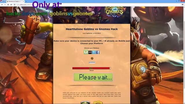 Hearthstone Goblins vs Gnomes Hack Unlimited Gold &Packs to open смотреть онлайн